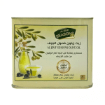 زيت زيتون فصول الجوف بكر ممتاز ، 2 لتر من عال الكيف