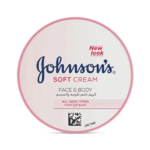 كريم جونسون ناعم للوجه والجسم وجميع انواع البشرة ، 100 ملي من عال الكيف