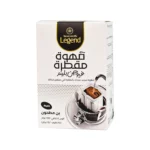 ليجند قهوة مقطرة فيوجن بليند خفيفة ، 10 أظرف من عال الكيف