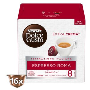 كبسولات دولتشي غوستو اسبريسو روما | عال الكيف Dolce Gusto Espresso Roma capsules | AAL ALKAIF