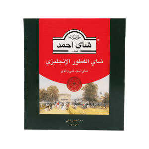 شاي احمد اسود الفطور الانجليزي ، 100 كيس شاي من عال الكيف