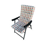 كرسي قابل للطي عسيري أبيض SM_93601