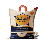 أرز بسمتي العائلة عنبر أبيض هندي حبة طويلة ، 10 كجم من عال الكيف