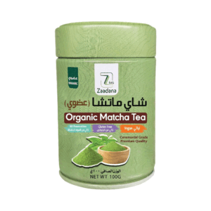 شاي ماتشا عضوي من زادنا ، 100 جرام