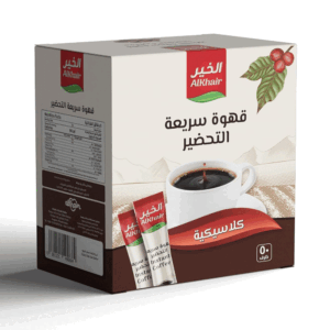 الخير قهوة سريعة التحضير كلاسيكية ، 50 ظرف