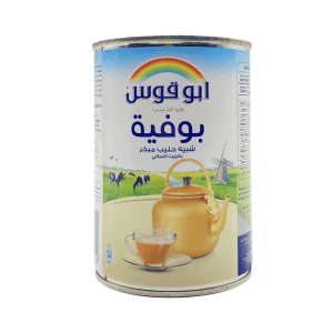 حليب ابو قوس مبخر بوفية بالزيت النباتي ، 405 جرام من عال الكيف