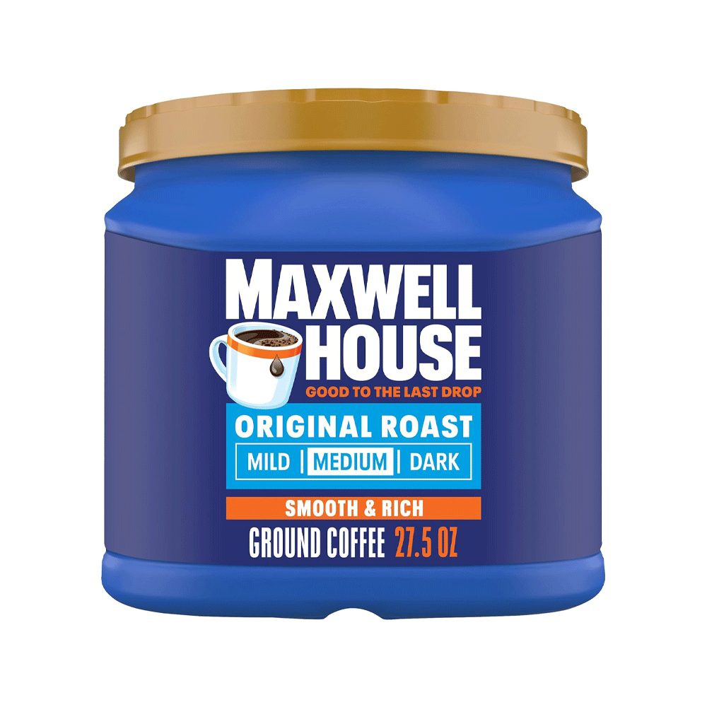 قهوة ماكسويل هاوس الاصلية مطحونة متوسطة التحميص smooth & rich ، جرام 780