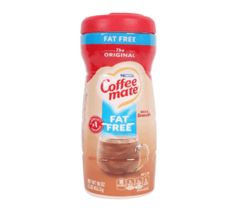 كريمة كوفي ميت مبيض القهوة سموث ريش خالي من الدهون ، 453.5 جرام