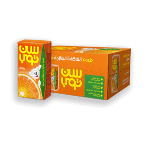 كرتون شراب سن توب برتقال ، 30 حبة كل عبوة 125 ملي من عال الكيف
