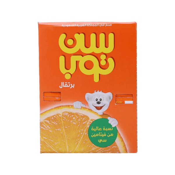 كرتون شراب سن توب برتقال ، 30 حبة كل عبوة 125 ملي من عال الكيف