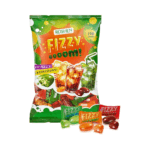 حلوى فيزي بوم فوارة ومنعشة للغاية 198 قطعة من روشن ، 1 كيلو من عال الكيف