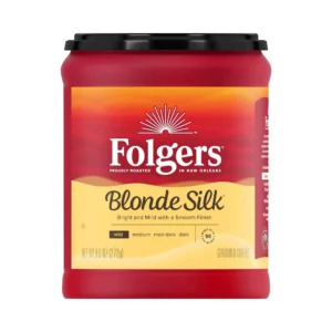 قهوة فولجرز بلوند سيلك مطحونة ، 272 جرام من عال الكيف