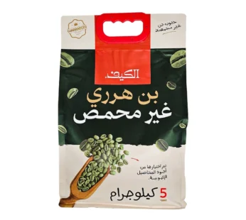 قهوة الكيف هرري غير محمص درجة أولى ، 5 كيلو
