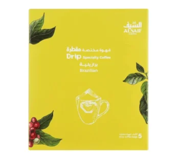 بن السيف قهوة مختصة مقطرة برازيلية ، 5 أظرف