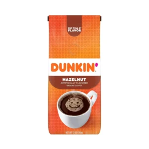 قهوة دانكن مطحونة بنكهة البندق ، 340 جرام من عال الكيف