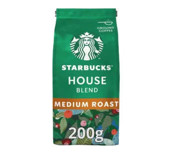 قهوة ستاربكس هاوس بليند مطحونة متوسطة التحميص ، 200 جرام