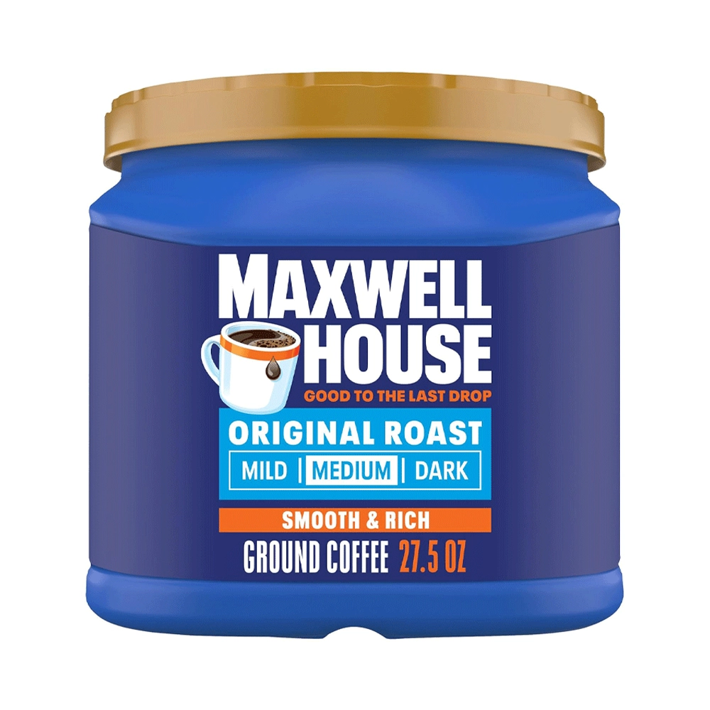 قهوة ماكسويل هاوس الاصلية مطحونة متوسطة التحميص smooth & rich ، جرام 780 من عال الكيف