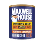 قهوة ماكسويل هاوس مورنينج بريو مطحونة متوسطة التحميص ، 326 جرام من عال الكيف
