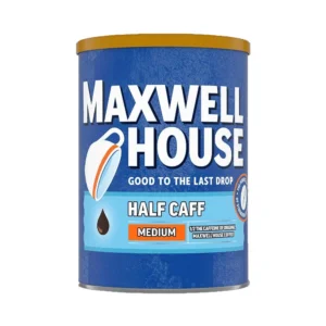 قهوة ماكسويل هاوس نصف كافيين متوسطة التحميص Half Caff ، 311 جرام من عال الكيف