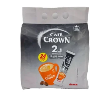 كافيه كراون 2 في 1 اولكر كلاسيك بدون سكر ، 24 ظرف