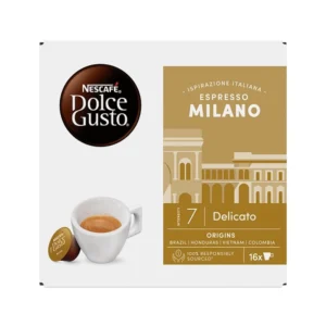 نسكافيه دولتشي غوستو اسبريسو ميلانو ديليكاتو ، 16 كبسولة من عال الكيف