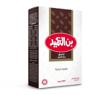 بن العميد قهوة تركية غامق مع هيل ، 250 جرام