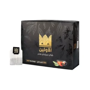 شاي الأولين سيلاني فاخر 100 كيس من عال الكيف