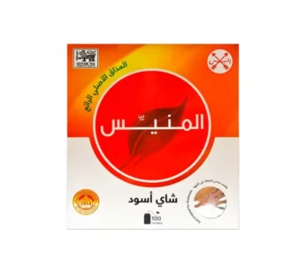 شاي المنيس أسود 100 خيط