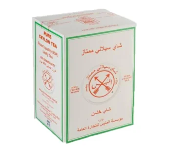 شاي المنيس أسود خشن كرتون 450 جرام