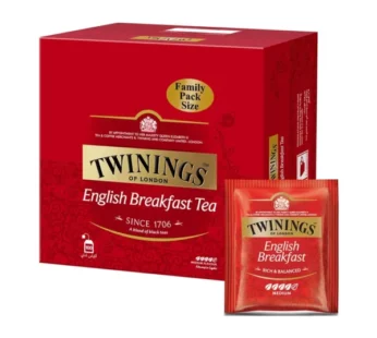 شاي توينينجز الإفطار الإنجليزي نكهة متوسطة 100 أكياس