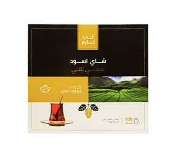 شاي تي تايم أسود سيلاني نقي 100 كيس