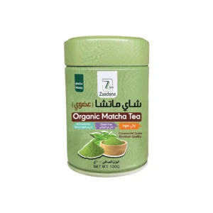 شاي ماتشا عضوي من زادنا 100 جرام من عال الكيف