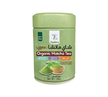 شاي ماتشا عضوي من زادنا 100 جرام