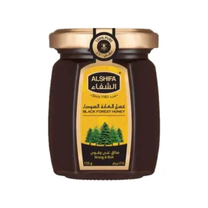 عسل الغابة السوداء من الشفاء 125 جرام من عال الكيف