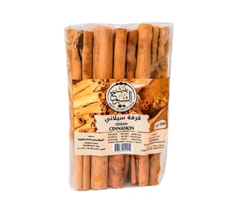 قرفة سيلاني درجة اولى من بنت الشيوخ ، 250 جرام