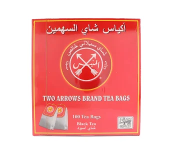 شاي السهمين المنيس اسود سيلاني ، 100 كيس
