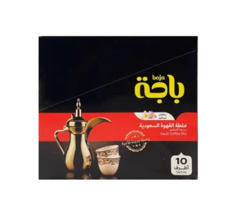 باجة بالزعفران خلطة القهوة السعودية سريعة التحضير ، 10 أظرف