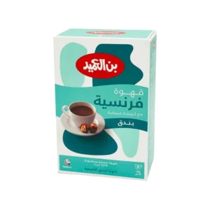 بن العميد قهوة فرنسية بنكهة البندق الطبيعية ، 250 جرام من عال الكيف