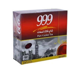 شاي 999 ثلاث تسعات رويال اسود ، 100 كيس