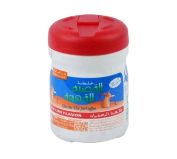 خلطة القصيم محسن للقهوة بنكهة الزعفران ، 125 جرام