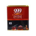 شاي 999 ثلاث تسعات أسود ورقة كاملة ، 250 جرام  من عال الكيف