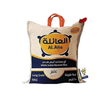 ارز العائلة بسمتي ابيض هندي عنبر ، 5 كيلو