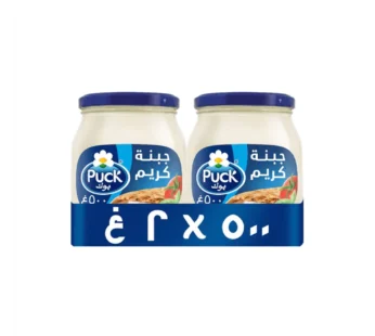 جبنة كريمي مطبوخ كاملة الدسم من بوك 2 × 500 جم