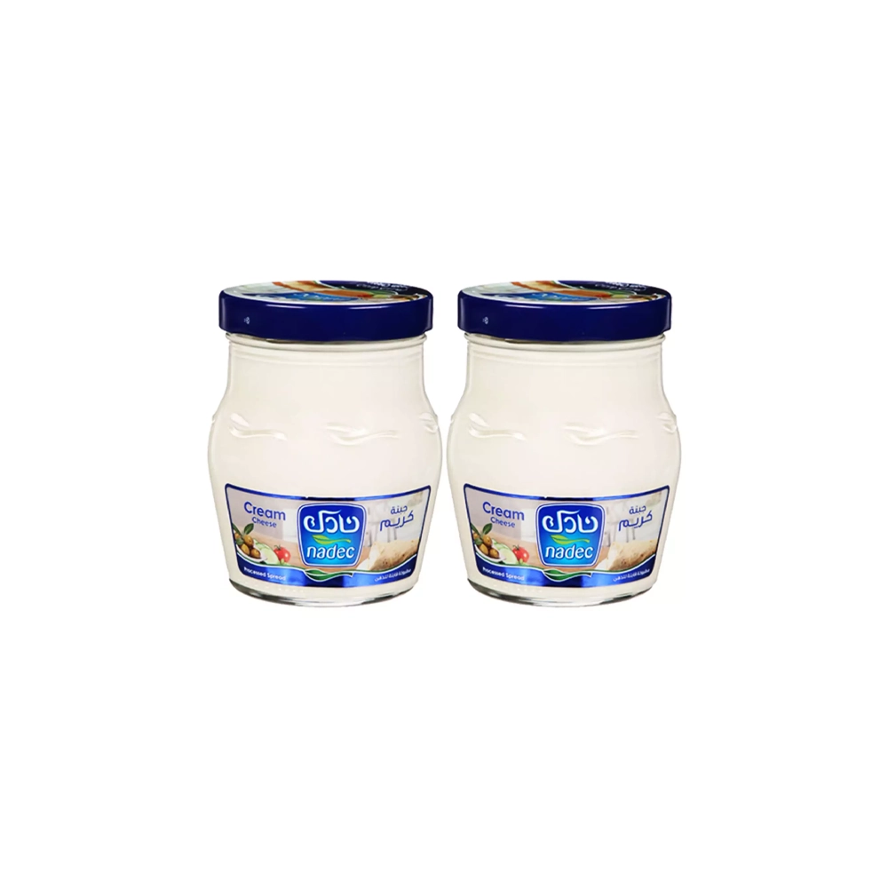 جبنة كريمي مطبوخ من نادك عرض 2 × 500 جم من عال الكيف
