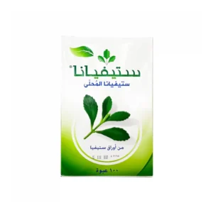 سكر ستيفيانا محلى بدون السعرات الحرارية 100مغلف من عال الكيف