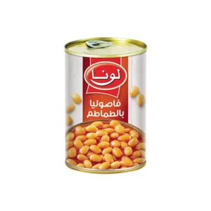 فاصوليا بالطماطم لونا 400جرام من عال الكيف