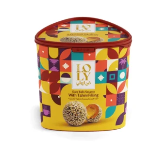 فن لولي كرات التمر بالسمسم بحشوة الطحينة 400 جرام