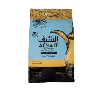 بن السيف قهوة مختصة خضراء درجة اولى ، 5 كيلو