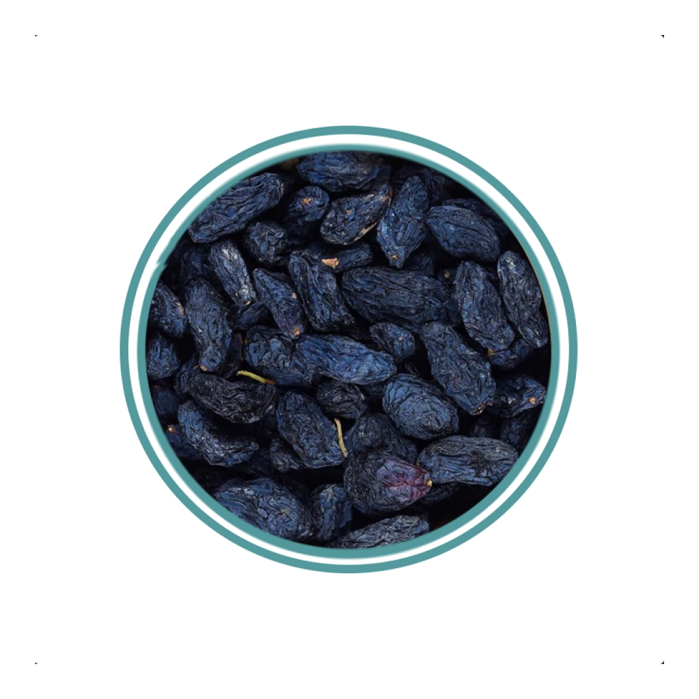 زبيب اسود بدون بذر من من عال الكيف متعدد الاوزان