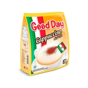 قهوة جود داي كابتشينو مع حبيبات الكاكاو ، 20 كيس من عال الكيف